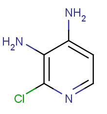 2-chloropyridine-3,4-diamine