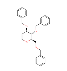 (2R,3S,4R)-3,4-bis(benzyloxy)-2-[(benzyloxy)methyl]-3,4-dihydro-2H-pyran
