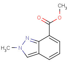 methyl 2-methyl-2H-indazole-7-carboxylate