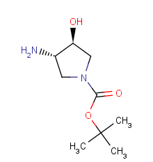 tert-butyl (3S,4S)-3-amino-4-hydroxypyrrolidine-1-carboxylate
