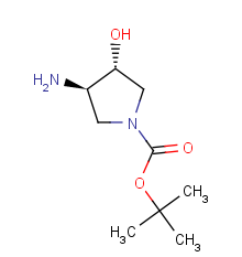 tert-butyl (3R,4R)-3-amino-4-hydroxypyrrolidine-1-carboxylate