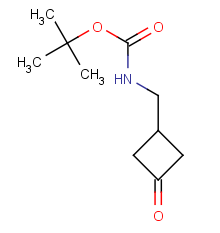 tert-butyl N-[(3-oxocyclobutyl)methyl]carbamate