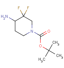 tert-butyl 4-amino-3,3-difluoropiperidine-1-carboxylate