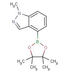 1-methyl-4-(tetramethyl-1,3,2-dioxaborolan-2-yl)-1H-indazole