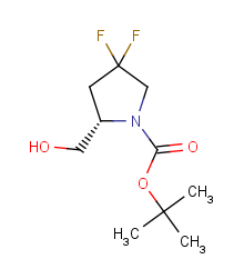 tert-butyl (2S)-4,4-difluoro-2-(hydroxymethyl)pyrrolidine-1-carboxylate