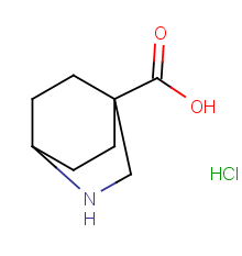 2-azabicyclo[2.2.2]octane-4-carboxylic acid hydrochloride