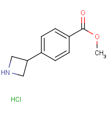 methyl 4-(azetidin-3-yl)benzoate hydrochloride