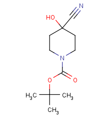 Tert-butyl 4-cyano-4-hydroxypiperidine-1-carboxylate