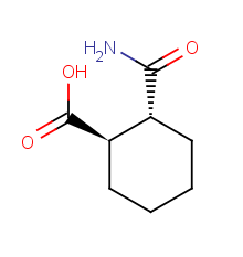 cyclohexanecarboxylic acid, 2-(aminocarbonyl)-, (1R,2R)-