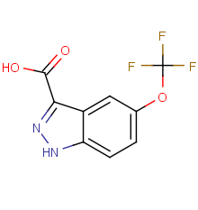 5-(trifluoromethoxy)-1h-indazole-3-carboxylic Acid