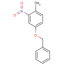 1-methyl-2-nitro-4-phenylmethoxybenzene
