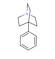 4-phenyl-1-azabicyclo[2.2.2]octane