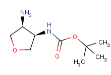 tert-butyl ((3R,4S)-4-aminotetrahydrofuran-3-yl)carbamate