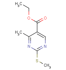 Ethyl 4-methyl-2-methylsulfanylpyrimidine-5-carboxylate