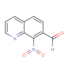 8-Nitro-7-quinolinecarboxaldehyde