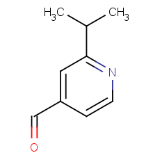4-pyridinecarboxaldehyde, 2-(1-methylethyl)-