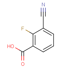 3-cyano-2-fluorobenzoic Acid