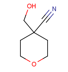 4-(hydroxymethyl)tetrahydro-2h-pyran-4-carbonitrile
