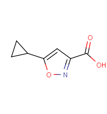 5-cyclopropylisoxazole-3-carboxylic acid