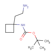 tert-butyl (1-(2-aminoethyl)cyclobutyl)carbamate