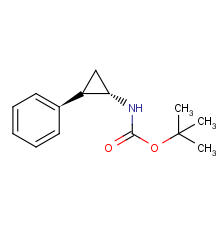 tert-butyl(1S,2R)-2-phenylcyclopropyl)carbamate