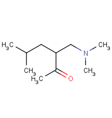 3-[(dimethylamino)methyl]-5-methylhexan-2-one
