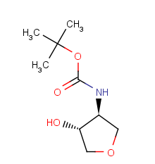 tert-butyl ((3S,4R)-4-hydroxytetrahydrofuran-3-yl)carbamate