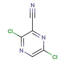 3,6-dichloropyrazine-2-carbonitrile