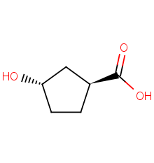 (1S,3S)-3-hydroxycyclopentanecarboxylic Acid