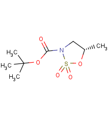 (s)-tert-butyl 5-methyl-1,2,3-oxathiazolidine-3-carboxylate 2,2-dioxide