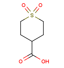 Tetrahydro-2h-thiopyran-4-carboxylic Acid 1,1-dioxide
