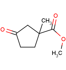 methyl 1-methyl-3-oxocyclopentane-1-carboxylate