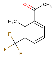 1-[2-methyl-3-(trifluoromethyl)phenyl]ethanone