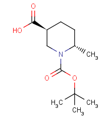 (3R,6R)-1-Boc-6-methyl-piperidine-3-carboxylic acid