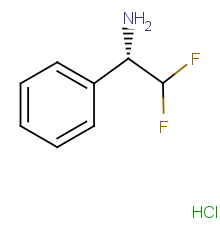 Benzenemethanamine, α-(difluoromethyl)-, hydrochloride (1:1), (αS)-