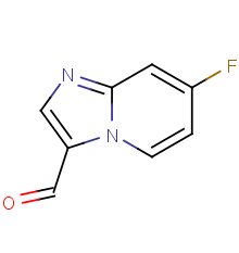 7-fluoroimidazo[1,2-a]pyridine-3-carbaldehyde