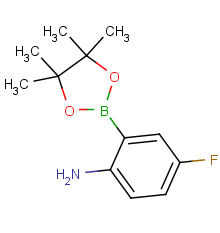 4-fluoro-2-(4,4,5,5-tetramethyl-1,3,2-dioxaborolan-2-yl)aniline