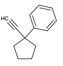 (1-ethynylcyclopentyl)benzene