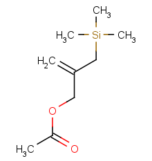 2-(trimethylsilylmethyl)prop-2-enyl Acetate
