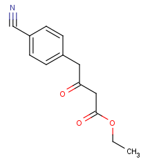 ethyl 4-(4-cyanophenyl)-3-oxobutanoate