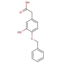 2-(3-hydroxy-4-phenylmethoxyphenyl)acetic Acid