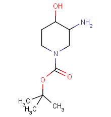 tert-Butyl 3-amino-4-hydroxypiperidine-1-carboxylate