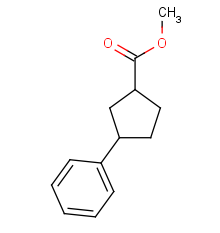 Methyl 3-phenylcyclopentane-1-carboxylate