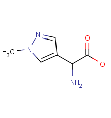 2-amino-2-(1-methyl-1H-pyrazol-4-yl)acetic acid