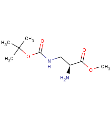(S)-Methyl 2-amino-3-((tert-butoxycarbonyl)-amino)propanoate