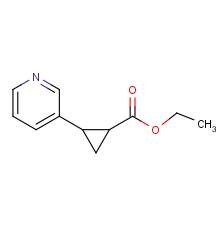 ethyl 2-(pyridin-3-yl)cyclopropanecarboxylate