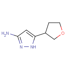 3-(tetrahydrofuran-3-yl)-1H-pyrazol-5-amine