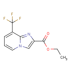 ethyl 8-(trifluoromethyl)H-imidazo[1,2-a]pyridine-2-carboxylate