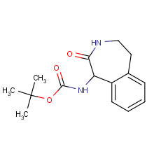tert-butyl 2-oxo-2,3,4,5-tetrahydro-1H-benzo[d]azepin-1-ylcarbamate