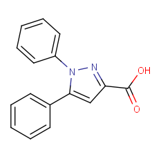 1,5-diphenyl-1H-pyrazole-3-carboxylic acid